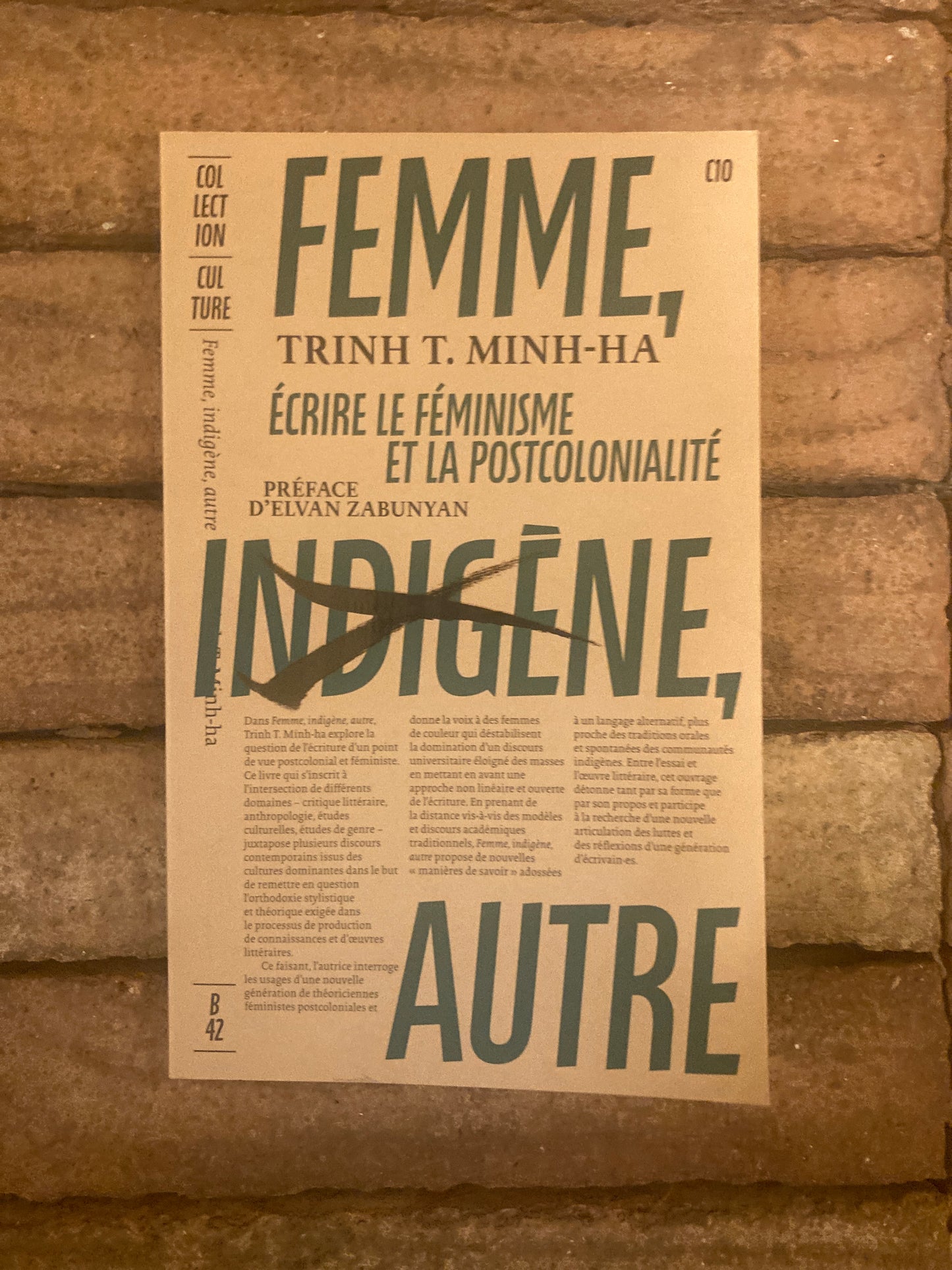 Femme, Indigène, Autre
