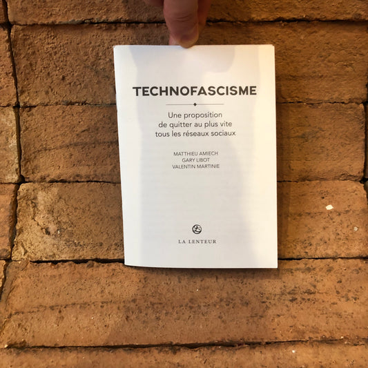 Technofascisme (Bout de Chiffon #3)