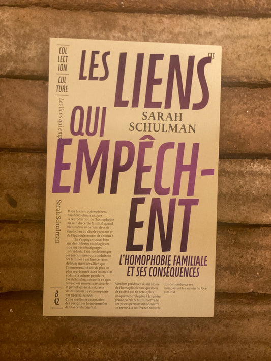 Les liens qui empêchent