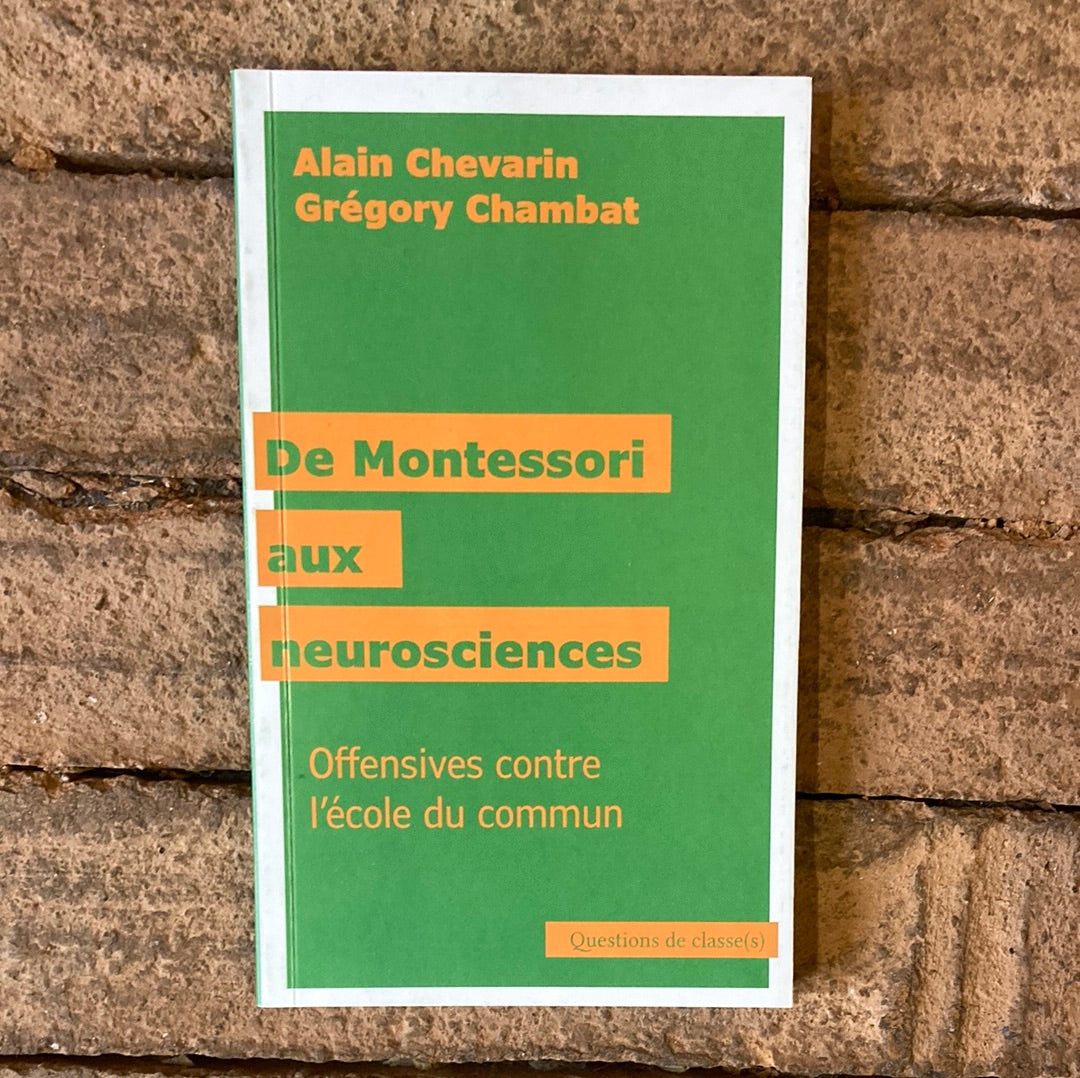 De Montessori aux neurosciences