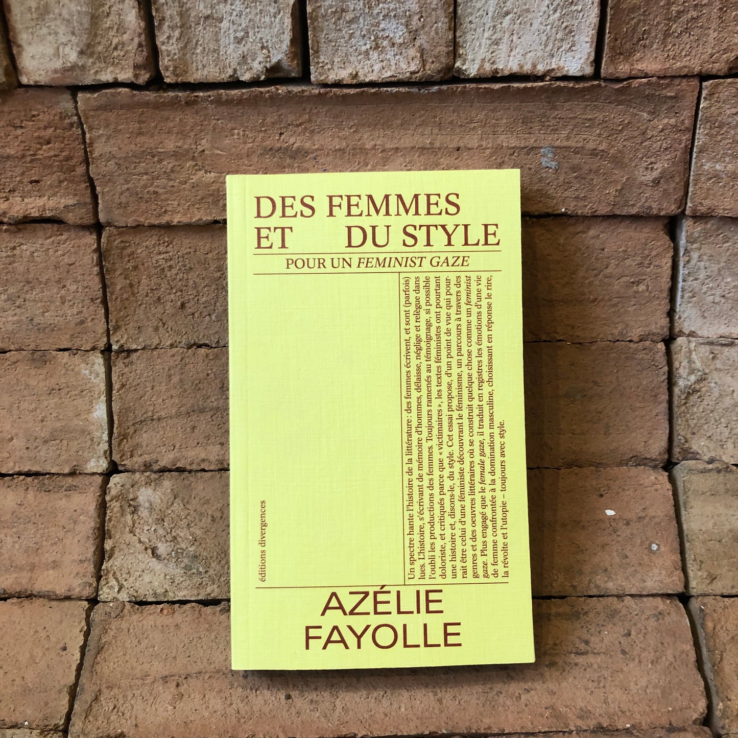 Des femmes et du style Pour un feminist gaze